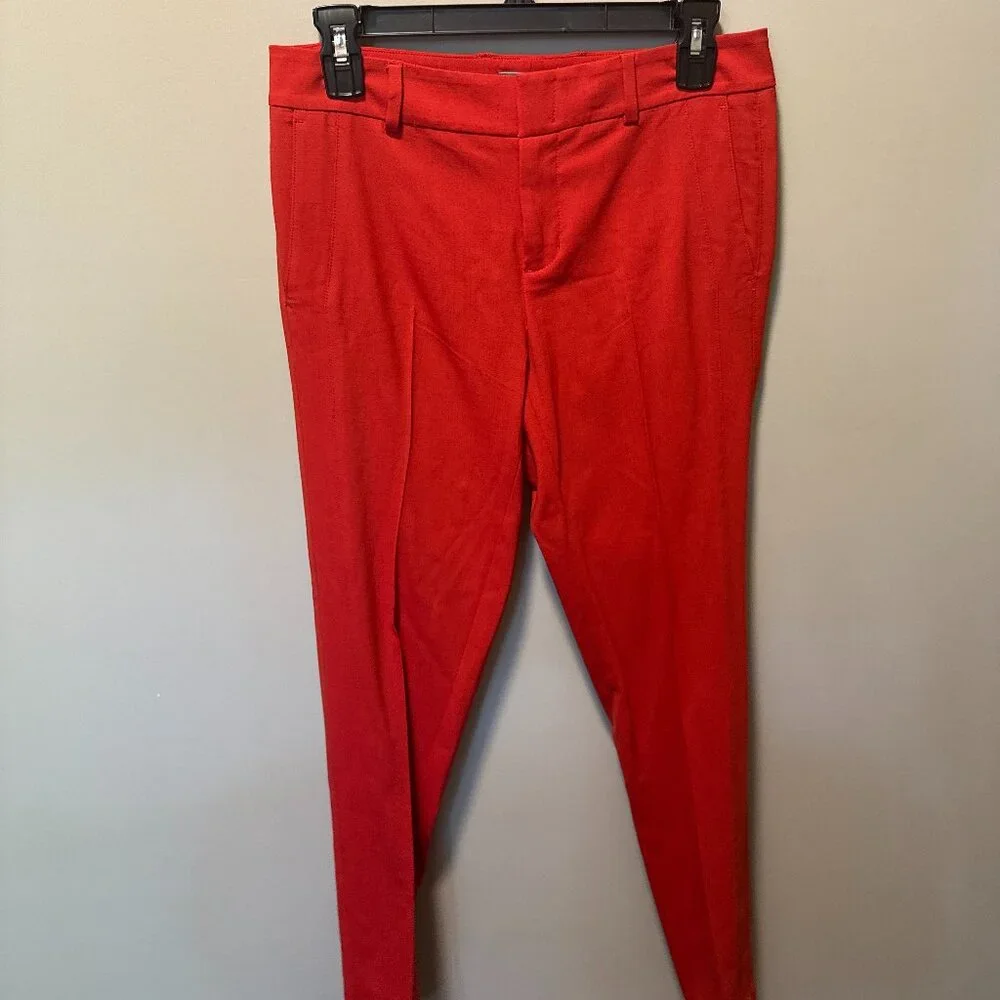 Vince Red Pants - 2 - Picture 1 of 4